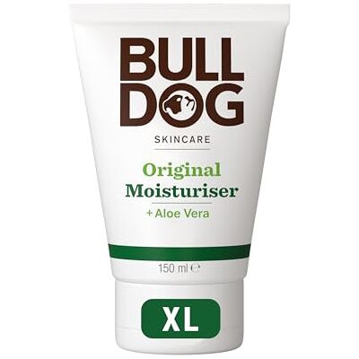 Bulldog Skincare for Men Bulldog Skincare Original Feuchtigkeitspflege Für Männer, Nicht Fettende, Feuchtigkeitsspendende Gesichtslotion, Vegan, Natürlicher Duft, Gesichtsfeuchtigkeitspflege Für Männer, XL-Größe, 150 ml Bulldog Skincare for Men Bulldog Skincare Original Feuchtigkeitspflege Für Männer, Nicht Fettende, Feuchtigkeitsspendende Gesichtslotion, Vegan, Natürlicher Duft, Gesichtsfeuchtigkeitspflege Für Männer, XL-Größe, 150 ml