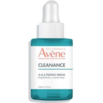 Avene AVÈNE Cleanance A.H.A Peeling-Serum Anti-Pickelmale & Anti-Unreinheiten Mit Säureduo & Avène Thermalwasser 99,8 % natürliche Inhaltsstoffe Vegan Zu Akne neigende Haut 30 ml Avene AVÈNE Cleanance A.H.A Peeling-Serum Anti-Pickelmale & Anti-Unreinheiten Mit Säureduo & Avène Thermalwasser 99,8 % natürliche Inhaltsstoffe Vegan Zu Akne neigende Haut 30 ml