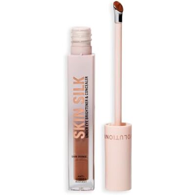 Revolution Beauty London Revolution Skin Silk Radiant Serum Augenaufheller Hydratisiert und glättet mit Hyaluronsäure und Squalan Vegan & Cruelty-Free Dark Orange 4 ml Revolution Beauty London Revolution Skin Silk Radiant Serum Augenaufheller Hydratisiert und glättet mit Hyaluronsäure und Squalan Vegan & Cruelty-Free Dark Orange 4 ml