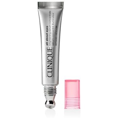 Clinique All About Eyes™ Brightening Serum Concentrate Mit Vitamin C, Hyaluronsäure + Retinoid Feuchtigkeitsspendend, reduziert dunkle Augenringe, 10 ml Clinique All About Eyes™ Brightening Serum Concentrate Mit Vitamin C, Hyaluronsäure + Retinoid Feuchtigkeitsspendend, reduziert dunkle Augenringe, 10 ml