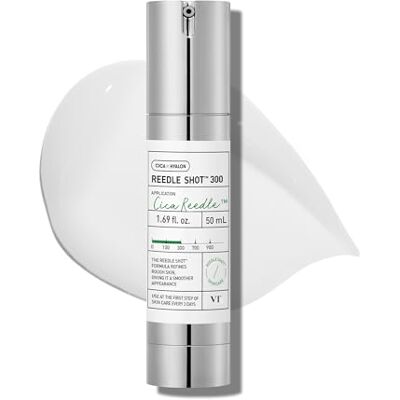 VT COSMETICS CICA Reedle Shot 300, Advanced Night Exosom, Mikronadel-Serum, Centella Asiatica, Hyaluronsäure, Propolis, weiche Haut, Regeneration, Glas-Haut (1,69 Fl Oz 50ml) VT COSMETICS CICA Reedle Shot 300, Advanced Night Exosom, Mikronadel-Serum, Centella Asiatica, Hyaluronsäure, Propolis, weiche Haut, Regeneration, Glas-Haut (1,69 Fl Oz 50ml)