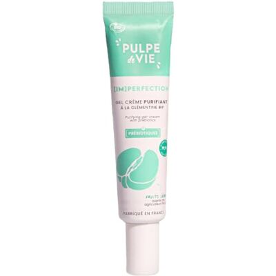 Pulpe de Vie "Perfect Selfie" – Gesichtscreme, Bio-zertifiziert, gegen Unreinheiten, 40 ml, 100% recycelbar, auf Fruchtbasis, Bio-Antigaspi-Kosmetik, Upcycling Pulpe de Vie "Perfect Selfie" – Gesichtscreme, Bio-zertifiziert, gegen Unreinheiten, 40 ml, 100% recycelbar, auf Fruchtbasis, Bio-Antigaspi-Kosmetik, Upcycling