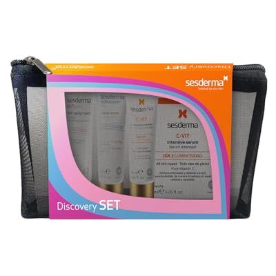 SESDERMA Discovery Set – Anti-Aging Pflege mit Vitamin C, Retinol & Hyaluronsäure Testgrößen für strahlende, hydratisierte & regenerierte Haut 4-teiliges Dermokosmetik-Set SESDERMA Discovery Set – Anti-Aging Pflege mit Vitamin C, Retinol & Hyaluronsäure Testgrößen für strahlende, hydratisierte & regenerierte Haut 4-teiliges Dermokosmetik-Set