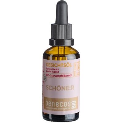 benecos BIO Gesichtsöl BIO-Granatapfelkernöl SCHÖNE:R Schöne Haut & Zweite Jugend benecos BIO Gesichtsöl BIO-Granatapfelkernöl SCHÖNE:R Schöne Haut & Zweite Jugend