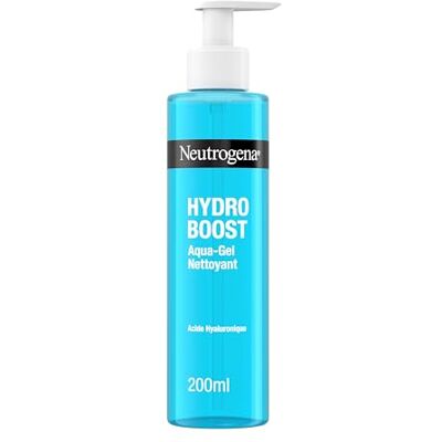 Neutrogena Hydro Boost Aqua Gesichtsreinigungsgel, Schaumreinigender Gesichtsreiniger mit Hyaluronsäure und feuchtigkeitsspendenden Wirkstoffen, Reinigungsgel mit abschminkendem Effekt, 200 ml Neutrogena Hydro Boost Aqua Gesichtsreinigungsgel, Schaumreinigender Gesichtsreiniger mit Hyaluronsäure und feuchtigkeitsspendenden Wirkstoffen, Reinigungsgel mit abschminkendem Effekt, 200 ml