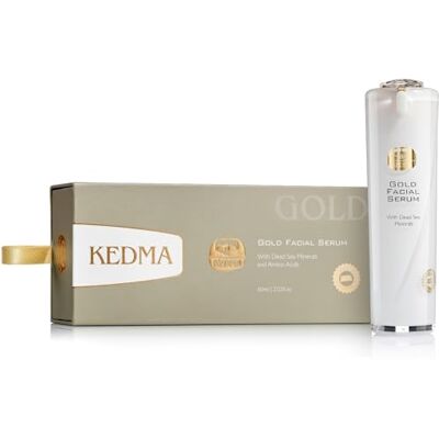 KEDMA Gesichtsserum mit 24K Gold, Q10 und Multivitaminen Straffend und Anti-Aging 60ml KEDMA Gesichtsserum mit 24K Gold, Q10 und Multivitaminen Straffend und Anti-Aging 60ml