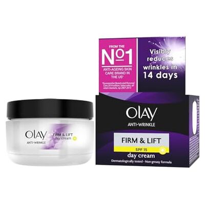 Olay Anti-Wrinkle Firm & Lift Day Cream SPF 15 50 ml (Packaging Varies) Olay Anti-Wrinkle Firm & Lift Day Cream SPF 15 50 ml (Packaging Varies)