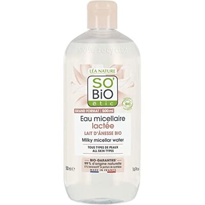 So'Bio Étic Mon Lait D'Anesse Cosmos Bio-Mizellenwasser 500 ml So'Bio Étic Mon Lait D'Anesse Cosmos Bio-Mizellenwasser 500 ml