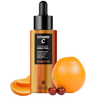 FITOATTIVI NATURA E BENESSERE FITOAKTIVI Gesichtsserum Vitamin C 100 ml – Koreanische Hautpflege mit Hyaluronsäure, Bakuchiol, grüner Tee, Anti-Flecken, Aufhellung, natürliches Anti-Aging, strahlende Haut, Made in Italy FITOATTIVI NATURA E BENESSERE FITOAKTIVI Gesichtsserum Vitamin C 100 ml – Koreanische Hautpflege mit Hyaluronsäure, Bakuchiol, grüner Tee, Anti-Flecken, Aufhellung, natürliches Anti-Aging, strahlende Haut, Made in Italy
