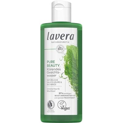 lavera Pure Beauty Klärendes Gesichtswasser entfernt Talg & Schmutz feuchtigkeitsspendend gegen Unreinheiten vegan Naturkosmetik lavera Pure Beauty Klärendes Gesichtswasser entfernt Talg & Schmutz feuchtigkeitsspendend gegen Unreinheiten vegan Naturkosmetik