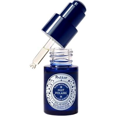 Polåar Elixir Revitalisierendes Nuit Polaire Serum mit Boreal Algen Anti-Aging Nachtpflege, Anti-Falten und Fältchen Glättendes und Entgiftendes Gesichtsserum 99% Natürlich, Vegan 15 ml Polåar Elixir Revitalisierendes Nuit Polaire Serum mit Boreal Algen Anti-Aging Nachtpflege, Anti-Falten und Fältchen Glättendes und Entgiftendes Gesichtsserum 99% Natürlich, Vegan 15 ml