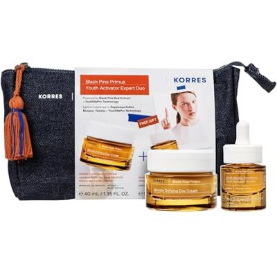 Korres Schwarzkiefer Tages- & Serum-Set - Falten Glätten Korres Schwarzkiefer Tages- & Serum-Set - Falten Glätten