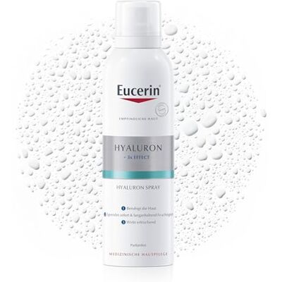 Eucerin Hyaluron-Filler + 3x Effect Intensives Hydra Spray 150 ml, erfrischendes Gesichtsspray mit Hyaluronsäure, sofortige und lang anhaltende Feuchtigkeitspflege für alle Hauttypen Eucerin Hyaluron-Filler + 3x Effect Intensives Hydra Spray 150 ml, erfrischendes Gesichtsspray mit Hyaluronsäure, sofortige und lang anhaltende Feuchtigkeitspflege für alle Hauttypen