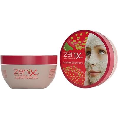 zenix Men Face Mask Clay Erdbeere 350gr Gesicht Maske mit Tonerde Gesichtskur Gesichtspflege für Männer & Frauen gegen Pickel, Mitesser und Unreinheiten Schlamm Gesichtsmaske zenix Men Face Mask Clay Erdbeere 350gr Gesicht Maske mit Tonerde Gesichtskur Gesichtspflege für Männer & Frauen gegen Pickel, Mitesser und Unreinheiten Schlamm Gesichtsmaske