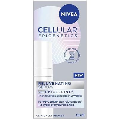 NIVEA CELLULAR Epigenetics Anti-Faltenerum Gesichtsverjüngung für den Tag, mit Hyaluronsäure, 15ml NIVEA CELLULAR Epigenetics Anti-Faltenerum Gesichtsverjüngung für den Tag, mit Hyaluronsäure, 15ml