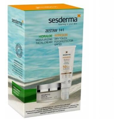 Sesderma Repaskin - Feuchtigkeitsset für das Gesicht mit SPF 50 Sesderma Repaskin - Feuchtigkeitsset für das Gesicht mit SPF 50