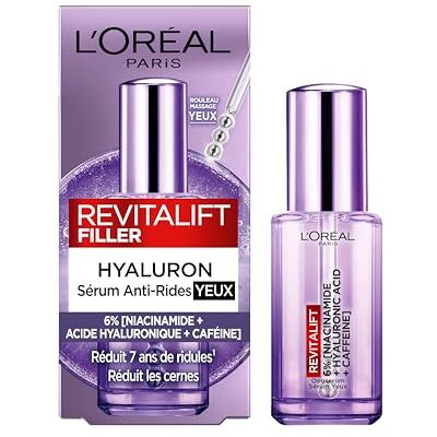 L'Oreal Paris L'Oréal Paris Revitalift Filler HylFenstergröße Säure Augenserum Augenpflege 20ml L'Oreal Paris L'Oréal Paris Revitalift Filler HylFenstergröße Säure Augenserum Augenpflege 20ml