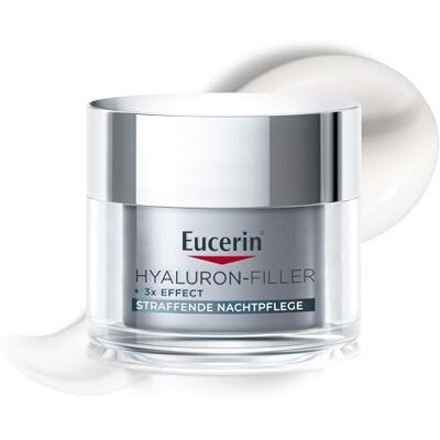 Eucerin Hyaluron-Filler + 3x Effect Nachtpflege 50 ml, Gesichtscreme Eucerin Hyaluron-Filler + 3x Effect Nachtpflege 50 ml, Gesichtscreme
