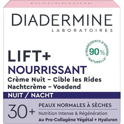 Diadermine Lift+ – Pflegend – Anti-Falten-Nachtcreme, ultra-fest, 50 ml Diadermine Lift+ – Pflegend – Anti-Falten-Nachtcreme, ultra-fest, 50 ml