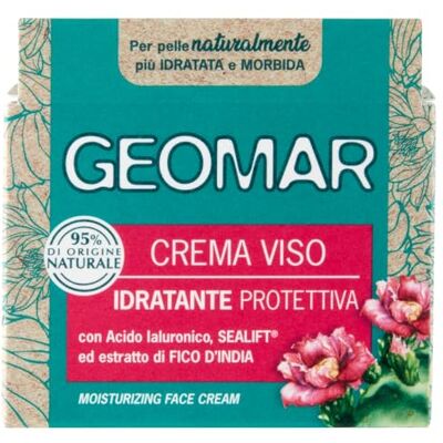 Geomar Feuchtigkeitsspendende Gesichtscreme mit Hyaluronsäure und Kaktusfeige, 50 ml Geomar Feuchtigkeitsspendende Gesichtscreme mit Hyaluronsäure und Kaktusfeige, 50 ml