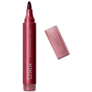Kiko Milano Long Lasting Colour Lip Marker 106 Lippenstift No-Transfer, Natürlicher Tattoo-Effekt Und Extrem Langer Halt (10 Stunden) Kiko Milano Long Lasting Colour Lip Marker 106 Lippenstift No-Transfer, Natürlicher Tattoo-Effekt Und Extrem Langer Halt (10 Stunden)