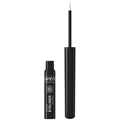 lavera Liquid Eyeliner Black 01 Für einen ausdrucksstarken Blick Perfekter Lidstrich Vegan Naturkosmetik Natural Make-up Bio Pflanzenwirkstoffe 100% natürlich 3er Pack (3x 2.8 ml) lavera Liquid Eyeliner Black 01 Für einen ausdrucksstarken Blick Perfekter Lidstrich Vegan Naturkosmetik Natural Make-up Bio Pflanzenwirkstoffe 100% natürlich 3er Pack (3x 2.8 ml)