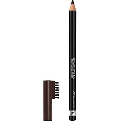 Manhattan Brow'Tastic Professional Pencil Fb. 004 Black Brown, Augenbrauenstift mit integriertem Bürstchen, 1,4 g Manhattan Brow'Tastic Professional Pencil Fb. 004 Black Brown, Augenbrauenstift mit integriertem Bürstchen, 1,4 g