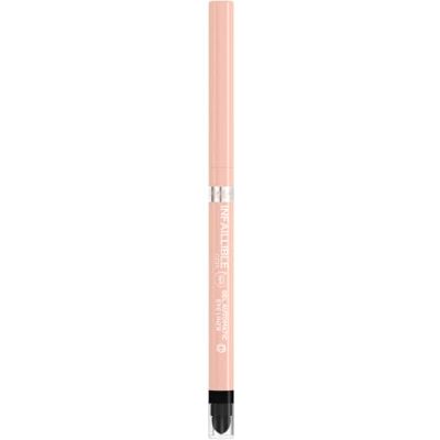L'Oreal Paris L'Oréal Paris Wasserfester Eyeliner mit Gel-Formel, Für einen ausdrucksstarken Lidstrich, Hält den ganzen Tag, Infaillible Gel Automatic Grip Meta Light Eyeliner, Bright Nude L'Oreal Paris L'Oréal Paris Wasserfester Eyeliner mit Gel-Formel, Für einen ausdrucksstarken Lidstrich, Hält den ganzen Tag, Infaillible Gel Automatic Grip Meta Light Eyeliner, Bright Nude