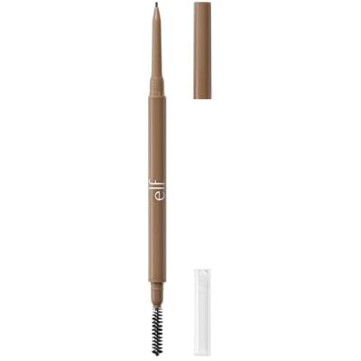 e.l.f. Micro-Fine Brow Pencil, wasserfeste Brauenfarbe und Spoolie-Bürste zum Formen der Brauen und für ein perfekt definiertes, natürlich aussehendes Finish, vegan und tierversuchsfrei, Neutral Brown e.l.f. Micro-Fine Brow Pencil, wasserfeste Brauenfarbe und Spoolie-Bürste zum Formen der Brauen und für ein perfekt definiertes, natürlich aussehendes Finish, vegan und tierversuchsfrei, Neutral Brown