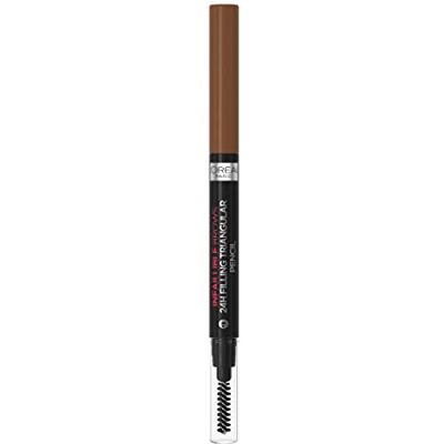 L'Oreal Paris L'Oréal Paris Augenbrauenstift mit herausdrehbarer Dreiecksspitze für definierte und natürliche Augenbrauen, Infaillible Brows 24h Brow Filling Triangular Pencil, Nr. 3.0 Brunette L'Oreal Paris L'Oréal Paris Augenbrauenstift mit herausdrehbarer Dreiecksspitze für definierte und natürliche Augenbrauen, Infaillible Brows 24h Brow Filling Triangular Pencil, Nr. 3.0 Brunette