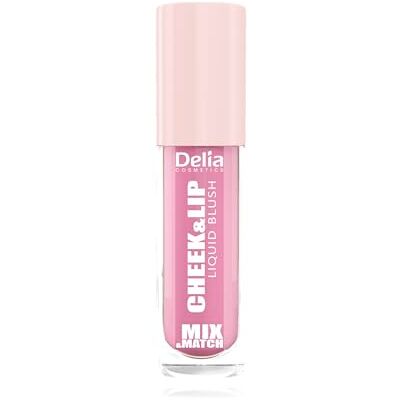 Delia Cosmetics – Mix & Match – Cheek & Lip 04 Flüssiger Rouge für Wangen & Lippen – Creme-Rouge – Natürlicher Farbton – Satin-Finish – Vegane Formel – 4 ml Delia Cosmetics – Mix & Match – Cheek & Lip 04 Flüssiger Rouge für Wangen & Lippen – Creme-Rouge – Natürlicher Farbton – Satin-Finish – Vegane Formel – 4 ml