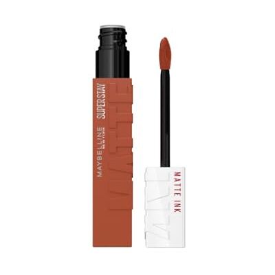 MAYBELLINE New York Super Stay Matte Ink Flüssiger Lippenstift für 16H Halt, Mattes Finish, Kussecht & Wischfest ohne Abfärben, Hochpigmentierte Farbe, Nuance: 500 Insider, 5ml MAYBELLINE New York Super Stay Matte Ink Flüssiger Lippenstift für 16H Halt, Mattes Finish, Kussecht & Wischfest ohne Abfärben, Hochpigmentierte Farbe, Nuance: 500 Insider, 5ml