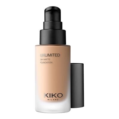 Kiko Milano Unlimited 24H Matte Foundation 6 NG, Matte Flüssig-Foundation Mit Langem Halt Bis Zu 24 Stunden Kiko Milano Unlimited 24H Matte Foundation 6 NG, Matte Flüssig-Foundation Mit Langem Halt Bis Zu 24 Stunden