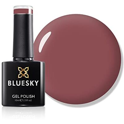 Bluesky Gel-Nagellack, Cinnamon Roll BP27, Dunkelrosa, langlebig, splitterfest, 10 ml (Trocknen unter UV-LED-Lampe erforderlich) Bluesky Gel-Nagellack, Cinnamon Roll BP27, Dunkelrosa, langlebig, splitterfest, 10 ml (Trocknen unter UV-LED-Lampe erforderlich)