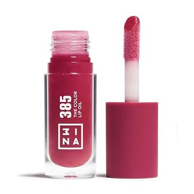 3ina The Color Lip Oil 385 Burgundy Lip Gloss with 24h Hydration & Hyaluronic Acid Lipstick & Lip Balm Vegan Cruelty Free 3ina The Color Lip Oil 385 Burgundy Lip Gloss with 24h Hydration & Hyaluronic Acid Lipstick & Lip Balm Vegan Cruelty Free