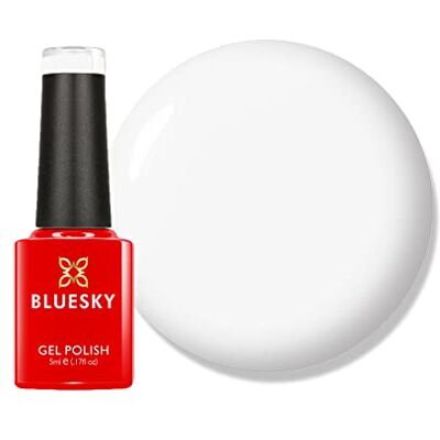 Bluesky Studio White 80526 Gel-Nagellack, langlebig, splitterfest, 5 ml (Trocknen unter UV-LED-Lampe) Bluesky Studio White 80526 Gel-Nagellack, langlebig, splitterfest, 5 ml (Trocknen unter UV-LED-Lampe)