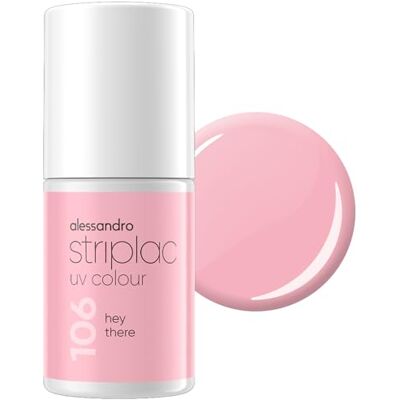 alessandro Striplac UV-Nagellack Hey There Deckend & Kratzfest bis zu 15 Tage Leichtes Auftragen Schonende Abziehtechnologie Vegan Rosa, 6,5ml alessandro Striplac UV-Nagellack Hey There Deckend & Kratzfest bis zu 15 Tage Leichtes Auftragen Schonende Abziehtechnologie Vegan Rosa, 6,5ml