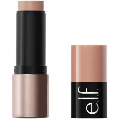 e.l.f. Soft Glam Cream Bronzer Stick, aufbaubarer Creme-Bronzer für einen langanhaltenden, definierten Glow und ein Satin-Finish, Stick zum Herausdrehen, vegan und tierversuchsfrei, Fair, Fair e.l.f. Soft Glam Cream Bronzer Stick, aufbaubarer Creme-Bronzer für einen langanhaltenden, definierten Glow und ein Satin-Finish, Stick zum Herausdrehen, vegan und tierversuchsfrei, Fair, Fair