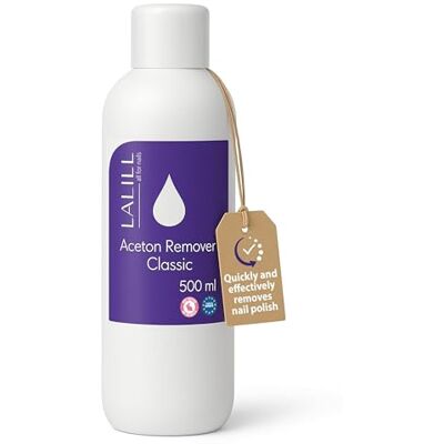 LALILL Aceton Nagellackentferner 500 ml Entferner für Shellac, Hybrid, Gel Nägel, Acryl, Tipps und Nagelkleber Reines Aceton Gel Nagellack UV Reiniger Shellac Entferner LALILL Aceton Nagellackentferner 500 ml Entferner für Shellac, Hybrid, Gel Nägel, Acryl, Tipps und Nagelkleber Reines Aceton Gel Nagellack UV Reiniger Shellac Entferner