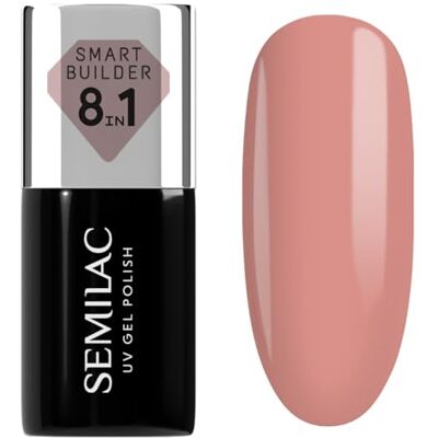 Semilac UV Nagellack Smart Builder 801 Soft Beige 7 ml – Gedämpftes Beige, 8-in-1 Formel, Selbstnivellierend, Schnelle & Mühelose Anwendung Semilac UV Nagellack Smart Builder 801 Soft Beige 7 ml – Gedämpftes Beige, 8-in-1 Formel, Selbstnivellierend, Schnelle & Mühelose Anwendung