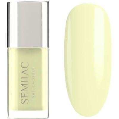 Semilac Nagellack 122 Butter Yellow 9 ml – Pastell Gelb, Hochglanz, Schnelltrocknend, Gel-Effekt Semilac Nagellack 122 Butter Yellow 9 ml – Pastell Gelb, Hochglanz, Schnelltrocknend, Gel-Effekt