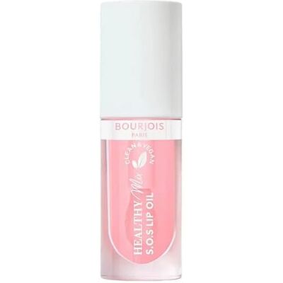 Bourjois Healthy Mix Clean S.O.S Lip Oil 01 Douceur de Rose 4,5 ml Bourjois Healthy Mix Clean S.O.S Lip Oil 01 Douceur de Rose 4,5 ml