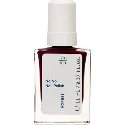 KORRES No No Nail Polish 59 Burgundy Red – veganer 10-Free Nagellack mit Gel-Effekt, hoher Deckkraft & brillantem Glanz, splitterfest, 11 ml – natürlich gepflegte Nägel ohne Schadstoffe KORRES No No Nail Polish 59 Burgundy Red – veganer 10-Free Nagellack mit Gel-Effekt, hoher Deckkraft & brillantem Glanz, splitterfest, 11 ml – natürlich gepflegte Nägel ohne Schadstoffe