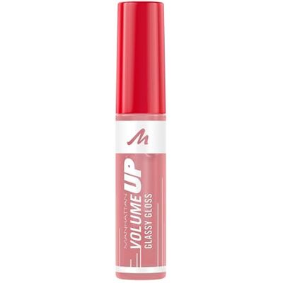 Manhattan Volume Up Glassy Gloss, feuchtigkeitsspendender Lipgloss für voller aussehende Lippen, einfache Anwendung, vegane Formel, 700 Sprinkled Sugar, 10 ml Manhattan Volume Up Glassy Gloss, feuchtigkeitsspendender Lipgloss für voller aussehende Lippen, einfache Anwendung, vegane Formel, 700 Sprinkled Sugar, 10 ml