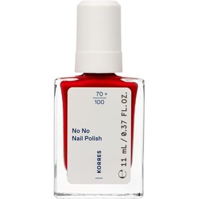 KORRES No No Nail Polish 51 True Red – veganer 10-Free Nagellack mit Gel-Effekt, hoher Deckkraft & brillantem Glanz, splitterfest, 11 ml – natürlich gepflegte Nägel ohne Schadstoffe KORRES No No Nail Polish 51 True Red – veganer 10-Free Nagellack mit Gel-Effekt, hoher Deckkraft & brillantem Glanz, splitterfest, 11 ml – natürlich gepflegte Nägel ohne Schadstoffe