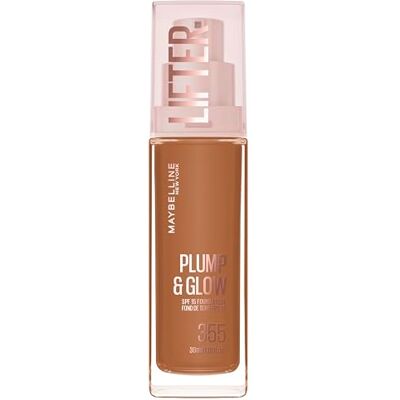 MAYBELLINE New York Lifter Foundation, Flüssiges Make-up für strahlenden Teint mit Hyaluron und Niacinamid, polstert auf & spendet Feuchtigkeit, Nr. 325, 30 ml MAYBELLINE New York Lifter Foundation, Flüssiges Make-up für strahlenden Teint mit Hyaluron und Niacinamid, polstert auf & spendet Feuchtigkeit, Nr. 325, 30 ml