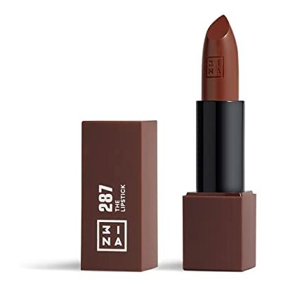 3ina MAKEUP The Lipstick 287 Schokolade Lippenstift Matt Lippen-Stift mit Vitamin E und Shea Butter- Langanhaltender Hochpigmentiert Creme Vanille-Duft Vegan Cruelty Free 3ina MAKEUP The Lipstick 287 Schokolade Lippenstift Matt Lippen-Stift mit Vitamin E und Shea Butter- Langanhaltender Hochpigmentiert Creme Vanille-Duft Vegan Cruelty Free