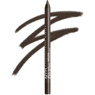 NYX PROFESSIONAL MAKEUP Epic Wear Semi-Perm Graphic Liner Sticks – wasserfeste Eyeliner mit ultra-intensiven Farben, 36h Halt, mattes & metallic Finish, Deepest Brown NYX PROFESSIONAL MAKEUP Epic Wear Semi-Perm Graphic Liner Sticks – wasserfeste Eyeliner mit ultra-intensiven Farben, 36h Halt, mattes & metallic Finish, Deepest Brown