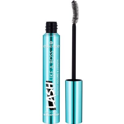 Essence Cosmetics essence LASH LIKE A BOSS INSTANT VOLUME & LENGTH MASCARA WATERPROOF, Schwarz, volumengebend, schwunggebend, vegan, wasserfest, ohne Mikroplastikpartikel, Nanopartikel frei, 1er Pack (9.5ml) Essence Cosmetics essence LASH LIKE A BOSS INSTANT VOLUME & LENGTH MASCARA WATERPROOF, Schwarz, volumengebend, schwunggebend, vegan, wasserfest, ohne Mikroplastikpartikel, Nanopartikel frei, 1er Pack (9.5ml)