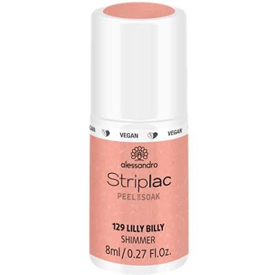 alessandro Striplac UV-Nagellack Lilly Billy – Schonend und langanhaltend – Einfache Entfernung dank Peel-Off-Technologie – Vegan und tierversuchsfrei – 8 ml alessandro Striplac UV-Nagellack Lilly Billy – Schonend und langanhaltend – Einfache Entfernung dank Peel-Off-Technologie – Vegan und tierversuchsfrei – 8 ml